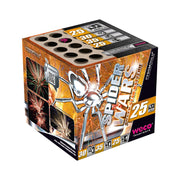 Weco Spider Wars Feuerwerksbatterie mit 25 Schuss Kategorie F3