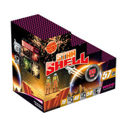 Weco Star Shell Feuerwerksbatterie mit 57 Schuss Kategorie F3
